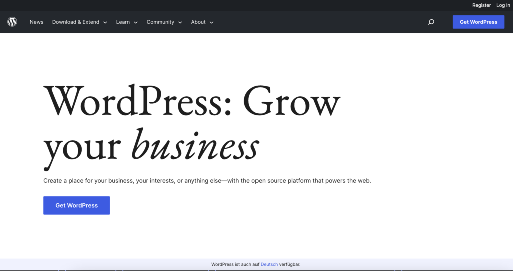 Die besten Content Management Systeme - She Succeeds - WordPress