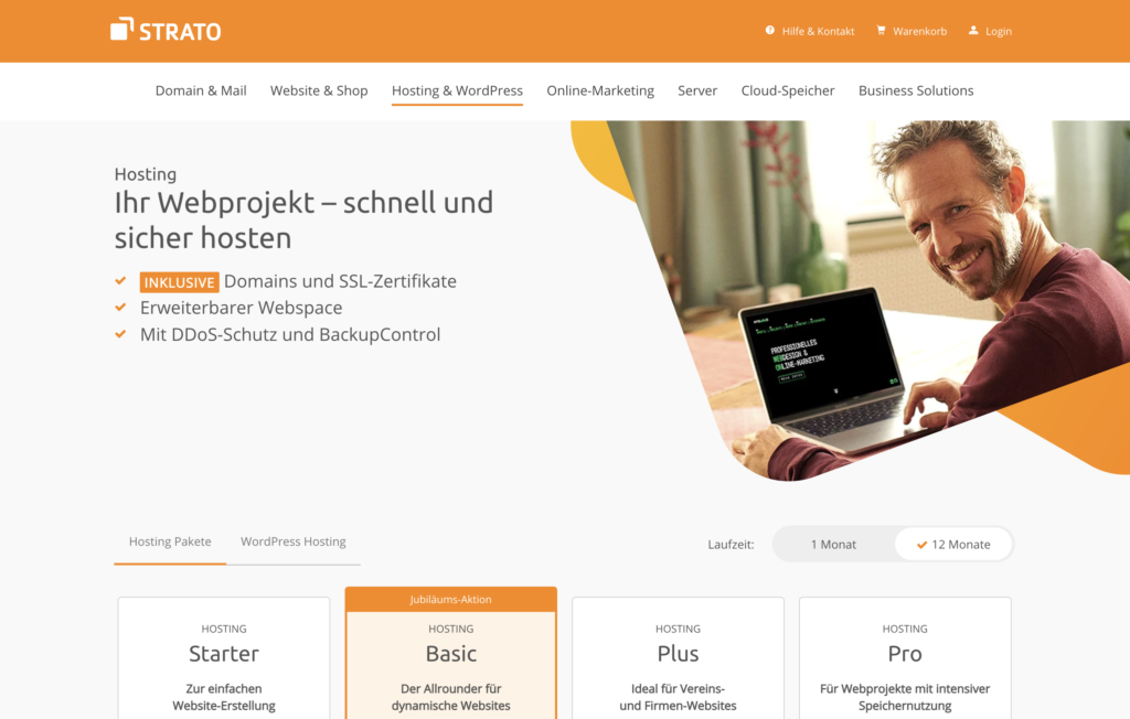 Website hosting Strato Vergleich She Succeeds