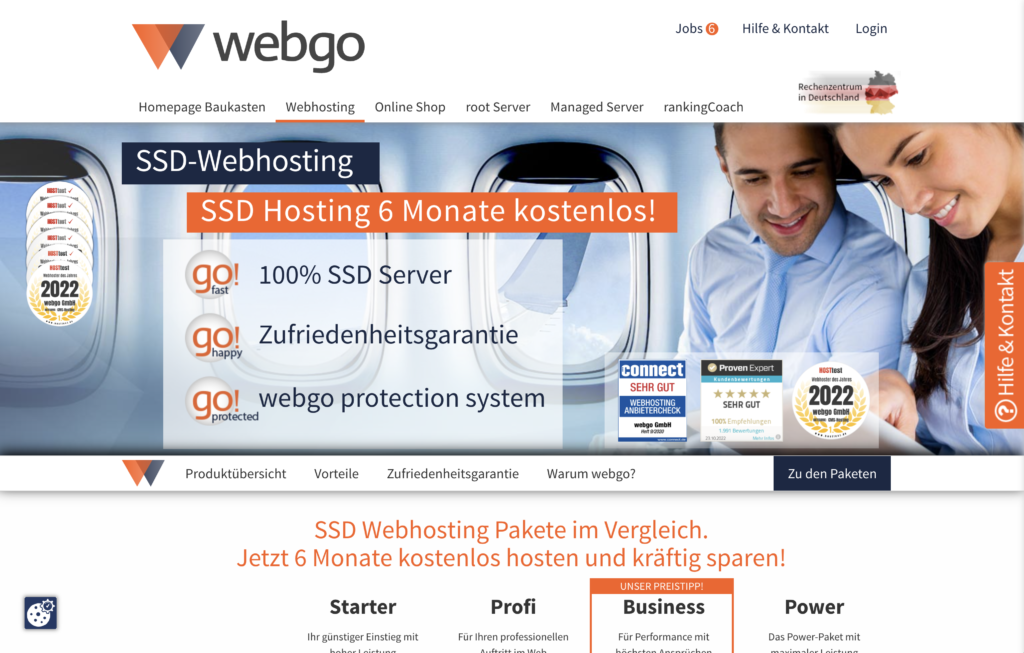 Website hosting Webgo Vergleich She Succeeds