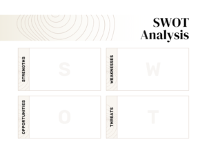 SWOT Analyse Vorlagen she succeeds